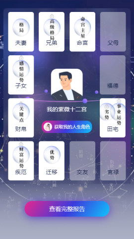 紫微斗数排盘专业全解版 紫微斗数在线排盘免费算命app v5.0.0 安卓版