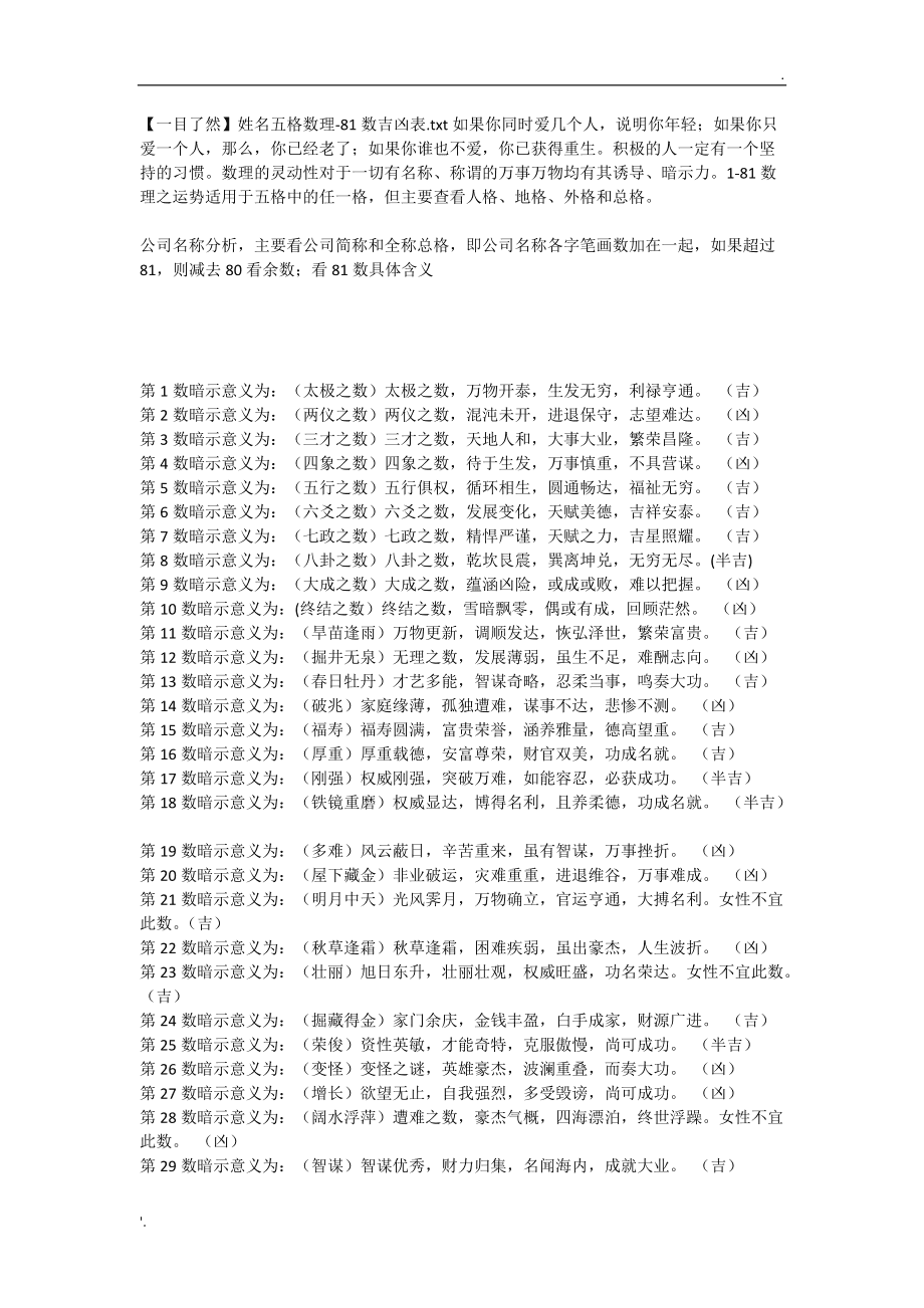 周易取名网生辰八字免费如何八字测名打分说明(图)