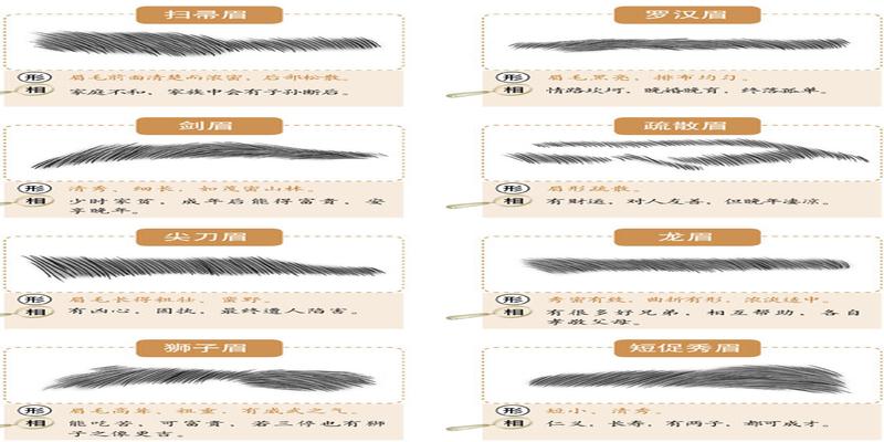 男人的标准剑眉的面相是什么样的吗？(图)