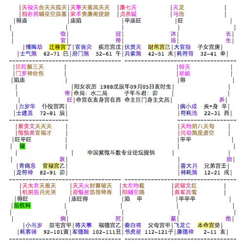 哪位紫微斗数专家能帮我看下这个盘是否为杀破狼格局或雄宿乾元格?